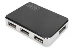 DIGITUS USB 2.0 4 prievadų &scaron;akotuvas (DA-70220)