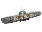 Povandeninio laivo modelis Revell U-Boot Typ XXI U 2540 & Interieur