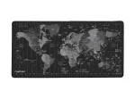 Pelės kilimėlis NATEC Time Zone Map Maxi &mdash; audinys 400&times;800 mm, 2.5 mm, vandeniui atsparus, neslystantis