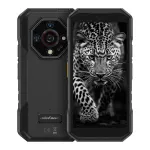 Ulefone Armor X32 UF-AX32/BK i&scaron;manusis telefonas, 5,65 colio, 6 GB RAM, 128 GB, Android 14, 5500 mAh, Future Black