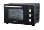 Mini orkaitė ESPERANZA EKO008N &mdash; 20 L, 1280&ndash;1300 W, iki 230&deg;C, 60 min mechaninis laikmatis, besisukantys reguliatoriai, stiklinės durelės, laisvai pastatoma