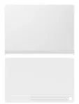 Samsung EF-BX620 Smart Book Cover knygelės tipo dėklas Galaxy Tab S10 FE+, TPU, integruotas stovas, ra&scaron;iklio laikiklis, 458 g, baltas