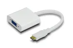 MicroConnect HDMIVGA HDMI Mini (C tipo) &ndash; VGA adapteris, M-F, baltas
