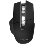 Cian Technology GmbH INCA Mouse IWM-555 Bluetooth ir belaidė pelė su USB-C įkrovimu, juoda