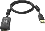 USB kabelis USB 2.0 Vision TC 5MUSBEXT+/BL juodas 5 m