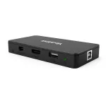 Yealink MShare juodas ekrano dalijimosi įrenginys su HDMI, Mini DisplayPort, USB 2.0, USB Type-B