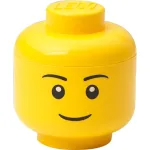 Room Copenhagen LEGO Storage Head &ldquo;Boy&rdquo; mini &ndash; dėžutė smulkiems kaladėliams ir žaislams