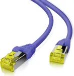 helos Cat.6a S/FTP GHMT AWG 26/7 komutacinis kabelis 191051, 7,5 m, violetinės spalvos