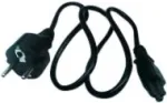 Maitinimo laidas Dell 1 m, 2 kontaktų C5 jungtis (0WJ8J)