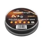 DVD+RW laikmenos MediaRange MR451 4.7 GB 10 vnt.