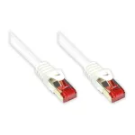 Tinklo kabelis Alcasa 0,25 m RJ-45 Cat6 baltas
