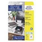 Lipnūs etikečių lapai Avery 3481-10, 70x41 mm, 210 vnt., A4