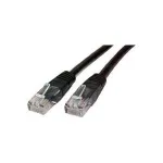 MEDIARANGE MRCS119 - 1 m - Cat6 - S/FTP (S-STP) - RJ-45 - Juoda