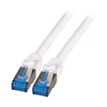 EFB-Elektronik RJ45 Patch Laidas Cat.6A S/FTP TPECat.7 superflex baltas 1,5m (K5525FWS.1,5)