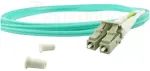BlueOptics LC&ndash;SC daugiamodis OM3 Duplex &scaron;viesolaidinis komutacinis kabelis, LC-UPC/SC-UPC, 10 m, smėlio spalvos (suderinamas su Corning 055702K512000010M)