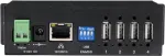 Exsys Ethernet GLAN 1x į 4x USB2.0 4 prievadų įrenginio serveris su maitinimo &scaron;altiniu 15KV - kabelių/adapterių rinkinys - skaitmeniniams/duomenų sprendimams