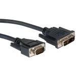 ROLINE DVI-VGA laidas, DVI (12+5) ST - HD15 ST 5,0 m (11.04.5450)