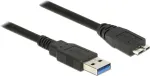 USB laidas DeLOCK 85076 USB 3.2 Gen 1 5 m USB A Micro-USB B juodas