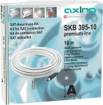 Koaksialinis kabelis Axing SKB 395-10 10 m baltas
