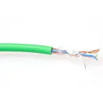 ACT CAT5E F/UTP LSZH vytas pataisos kabelis FP770H Žalias 100 m