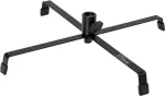 Grindinis stovas EUROLITE FSZ-1 Steel Black &ndash; garsiakalbių/ap&scaron;vietimo stovas, plieninė konstrukcija, juoda spalva