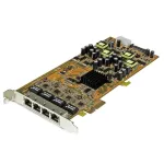 StarTech.com ST4000PEXPSE 4 prievadų &bdquo;Gigabit Power over Ethernet&ldquo; PCIe tinklo plok&scaron;tė &ndash; PSE / PoE PCI Express NIC &ndash; TAA