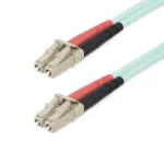 StarTech.com 20m (65ft) LC/UPC &ndash; LC/UPC OM4 daugiamodis &scaron;viesolaidinis kabelis, 50/125&micro;m LOMMF/VCSEL Zipcord, 100G, maži įterpimo nuostoliai, LSZH &scaron;uoliukas