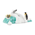 Žaislinė figūrėlė Schleich Pingvinų &scaron;eimos pramogos Įvairiaspalvis 42661