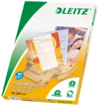 Leitz iLAM Premium Blizgūs A4 laminavimo mai&scaron;eliai, 100 mikronų, pakuotė po 100 vnt.