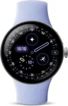 Google Pixel Watch 4 LTE 41mm Polished Silver / Iris, GA10839-EU (GA10839-EU)