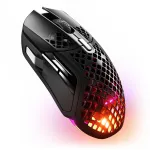 SteelSeries Aerox 5 Wireless belaidė žaidimų pelė su optiniu jutikliu, juodos spalvos