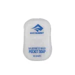 Sea To Summit Wilderness Wash Pocket Soap muilo lapeliai 50 vnt. &ndash; biologi&scaron;kai skaidomi, bekvapiai, daugiafunkciai