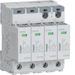 Hager vir&scaron;įtampių ribotuvas 4P SPE440S Type 2 TNS Uc 275V In 20kA Imax 40kA