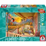 SCHMIDT SPIELE Bergland-Veranda (1000 dalių) dėlionė
