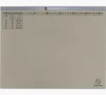 Exacompta 370210B Įprastas dokumentų segtuvas &ndash; kartonas &ndash; pilka &ndash; 320 g/m&sup2; &ndash; 265 x 316 mm &ndash; A4