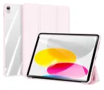 Dux Ducis Copa Case, apsauginis dėklas iPad 10,9 inch 2022 (10-osios kartos) Smart Cover Stand, rožinis