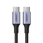 UGREEN US316 USB-C į USB-C laidas 100W 5A 480Mbps 1,5m pilkas