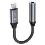Tech-Protect Lightning (Male) to 3,5mm Mini Jack (Female) Adapter - White
