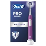 Oral-B Junior elektrinis dantų &scaron;epetėlis vaikams Sukamasis &scaron;epetėlis Violetinė
