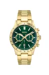 BOSS Laikrodis Man 1513923 (46 mm) &ndash; Mėlynas ciferblatas, nerūdijančio plieno chronografas