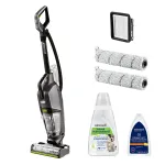 Bissell CrossWave HydroSteam Pet Pro daugiafunkcis valytuvas AC &Scaron;lapias ir sausas valymas Bekonteinis 0 l 1100 W Juodas, Sidabrinis