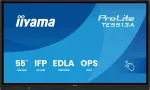 IIYAMA ProLite TE5513A-B3AG 55 inch 4K UHD IPS IR Touch Display 20-Point Multi-Touch 350cd/m&sup2; 8ms HDMI DP USB-C VGA LAN RS232 Speakers VESA 400x400 Black