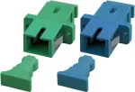 EFB SC Simplex Fiber Optic Coupler OM1/2, Beige, Ceramic Sleeve