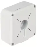 UNIVIEW TV laidų jungiamoji dėžutė TR-JB07-D-IN &ndash; jungiamoji dėžutė kupolinėms kameroms, sienos/lubų montavimui, balta