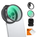 K&F Concept 67mm apskritas poliarizacinis CPL HMC filtras i&scaron;maniajam telefonui