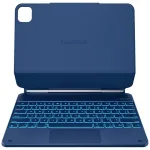Typecase Edge klaviatūrinis dėklas, skirtas iPad Air 13 M2 2024 / M3 2025 / M4 2026, Pacific Blue