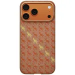 PITAKA Happiness Rides Edge Case MagSafe, skirta iPhone 17 Pro Max, Amber