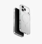 UNIQ Clario dėklas, skirtas iPhone 17 Pro Max, su MagClick įkrovimu, permatomas