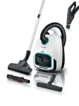 Bosch Serie 6 BGL6HYG1 ProHygienic cilindrinis siurblys, sausas valymas, 600 W, dulkių mai&scaron;elis, 4 l, baltas