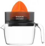 Taurus CITRUS COMPACT elektrinis citrusinių vaisių sulčiaspaudė 30 W juoda, oranžinė, permatoma